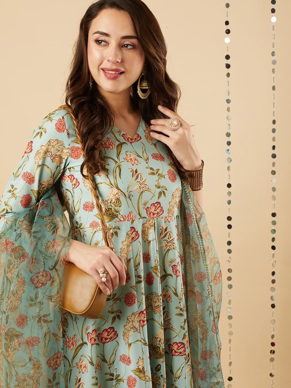 ₹480 Women Kurta Pant and Dupatta Set for Festive and Everyday Elegance