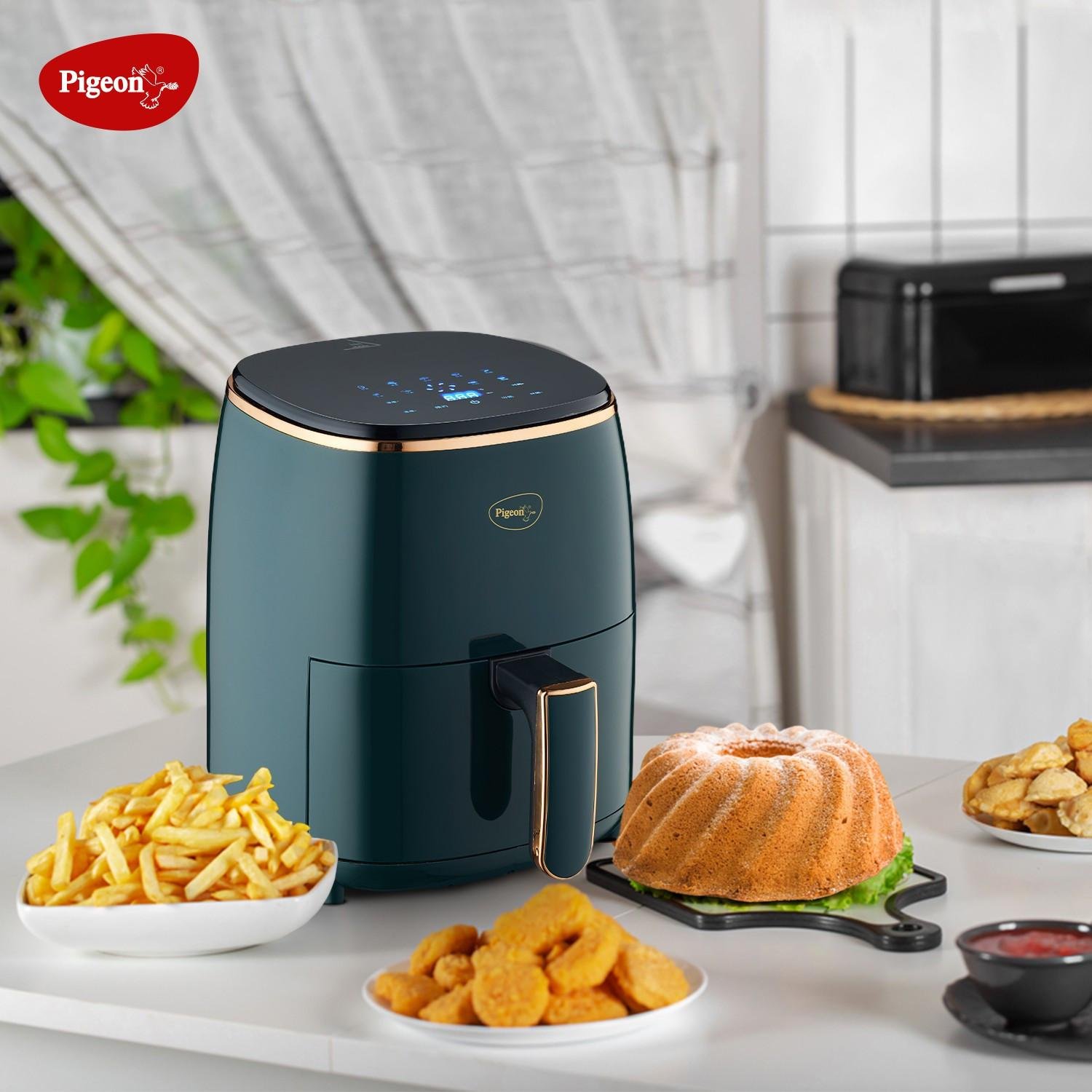 ₹2,827 Pigeon Digital Air Fryer | Healthy Oil-Free Cooking at Home