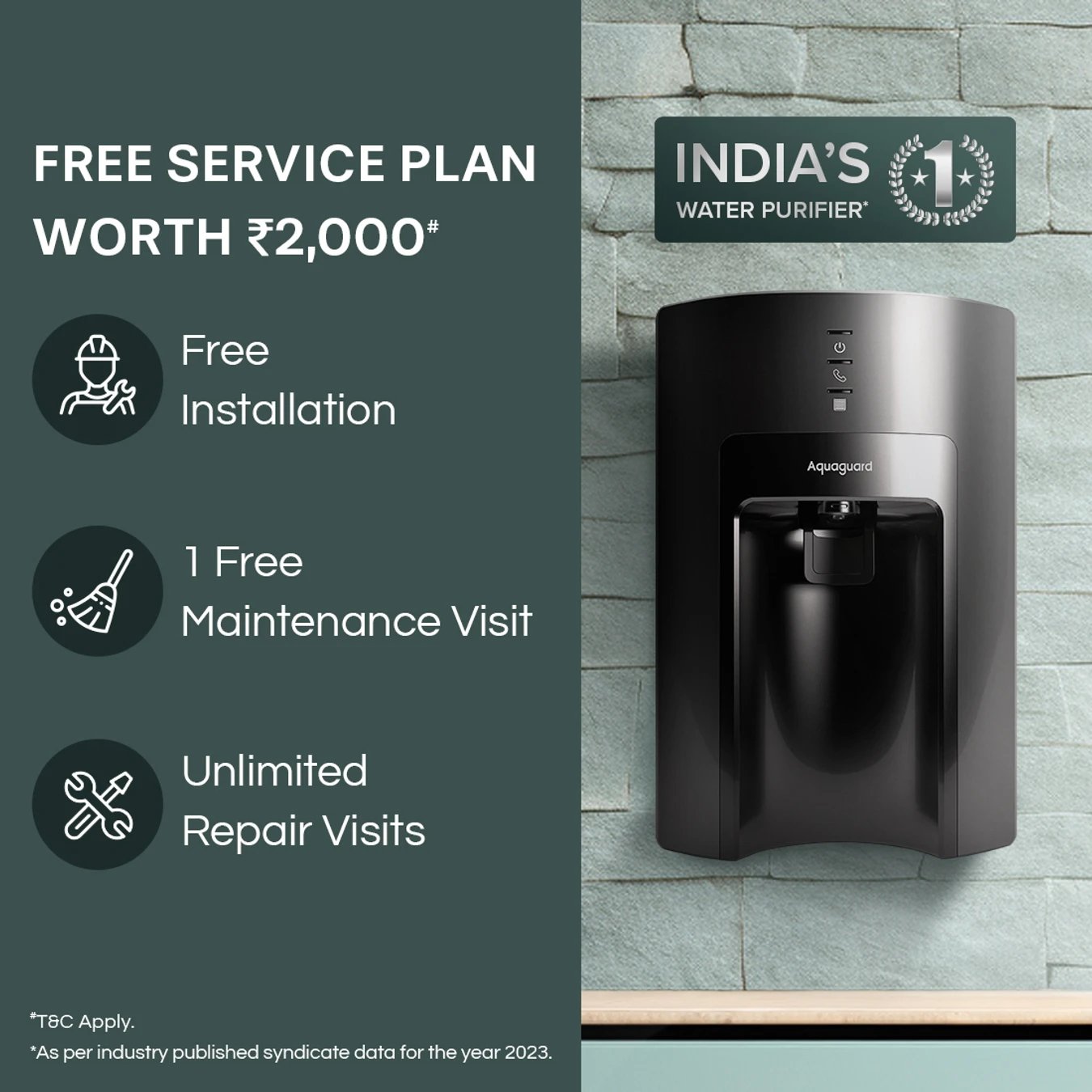 ₹10,999 Aquaguard Delight NXT RO Water Purifier | 9-Stage Protection