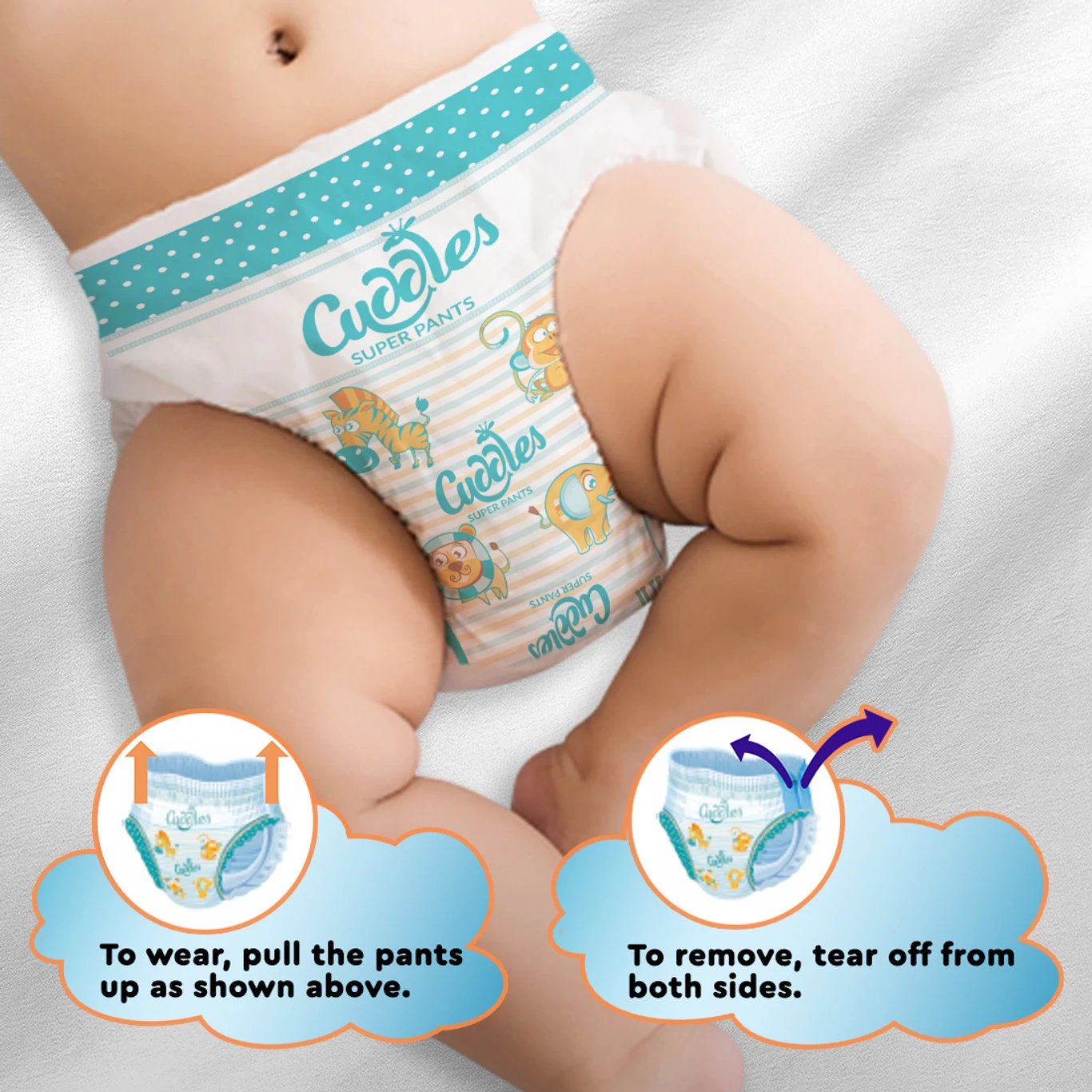 ₹789 Cuddles Super Pants Saver Pack Baby Diapers for Daily Comfort