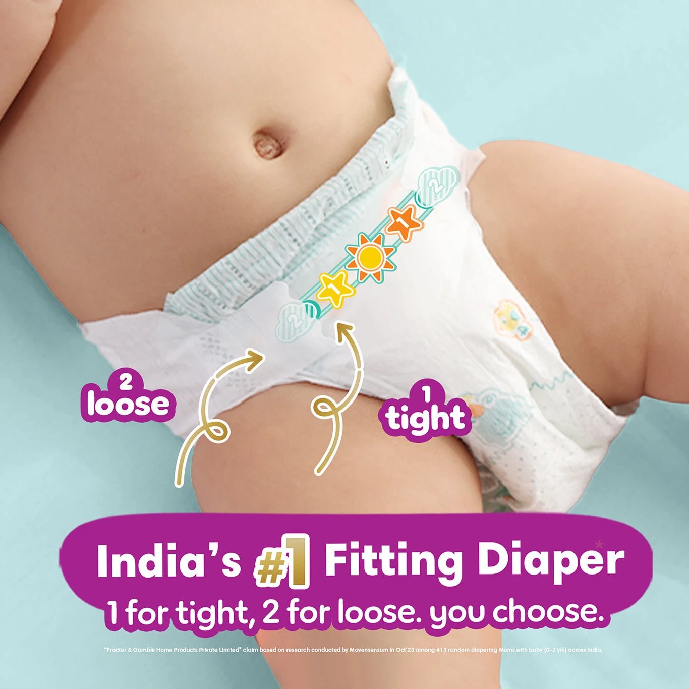 ₹333 Pampers Active Baby Diaper Pants for Everyday Baby Comfort Care