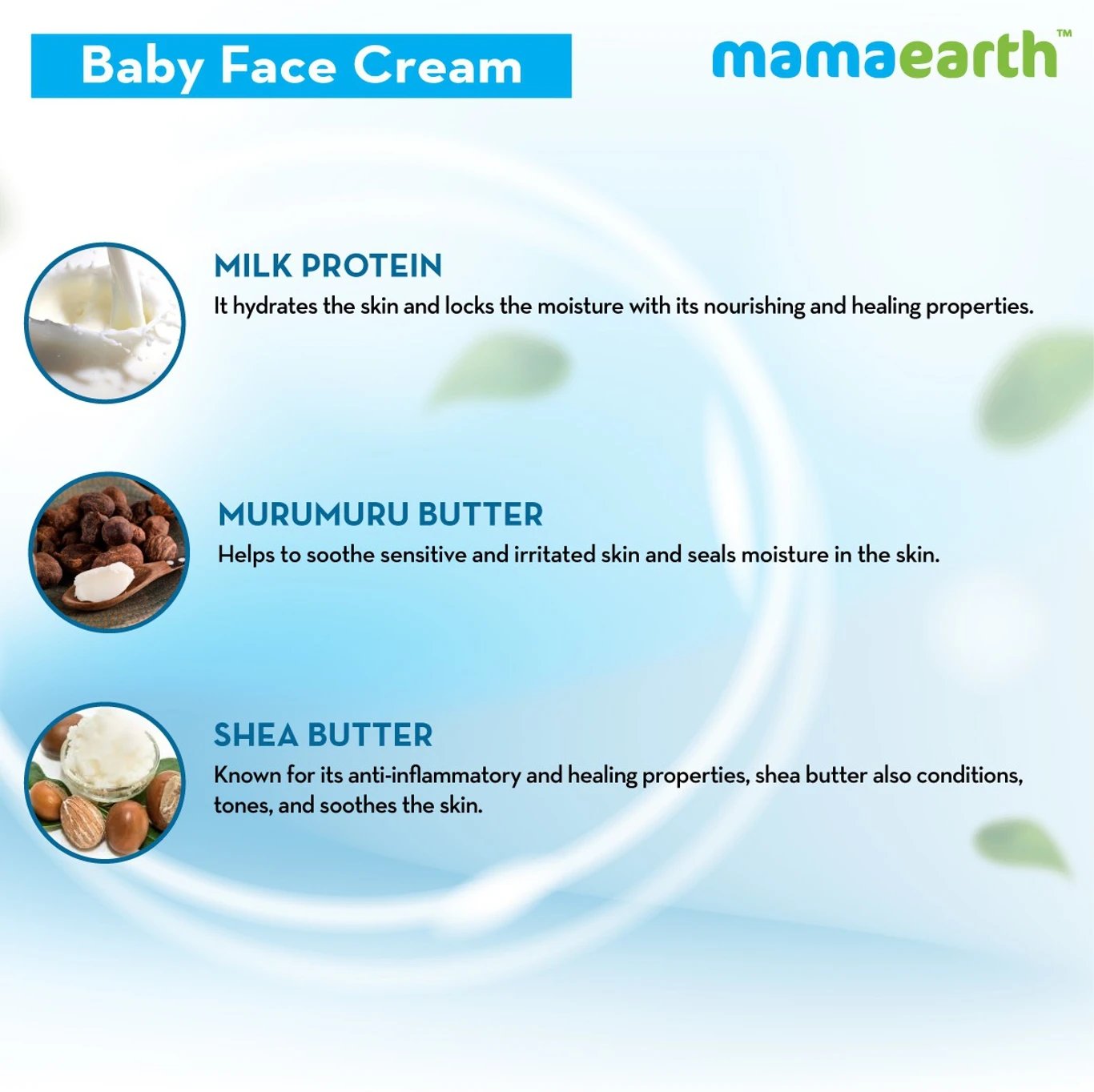 ₹179 Mamaearth Milky Soft Baby Face Cream for Gentle Daily Baby Care
