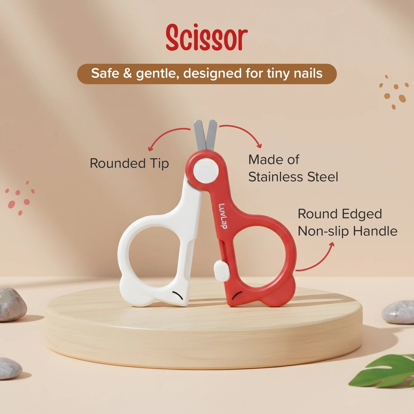 ₹384 LuvLap 4 in 1 Baby Grooming Set with Cute Storage Case