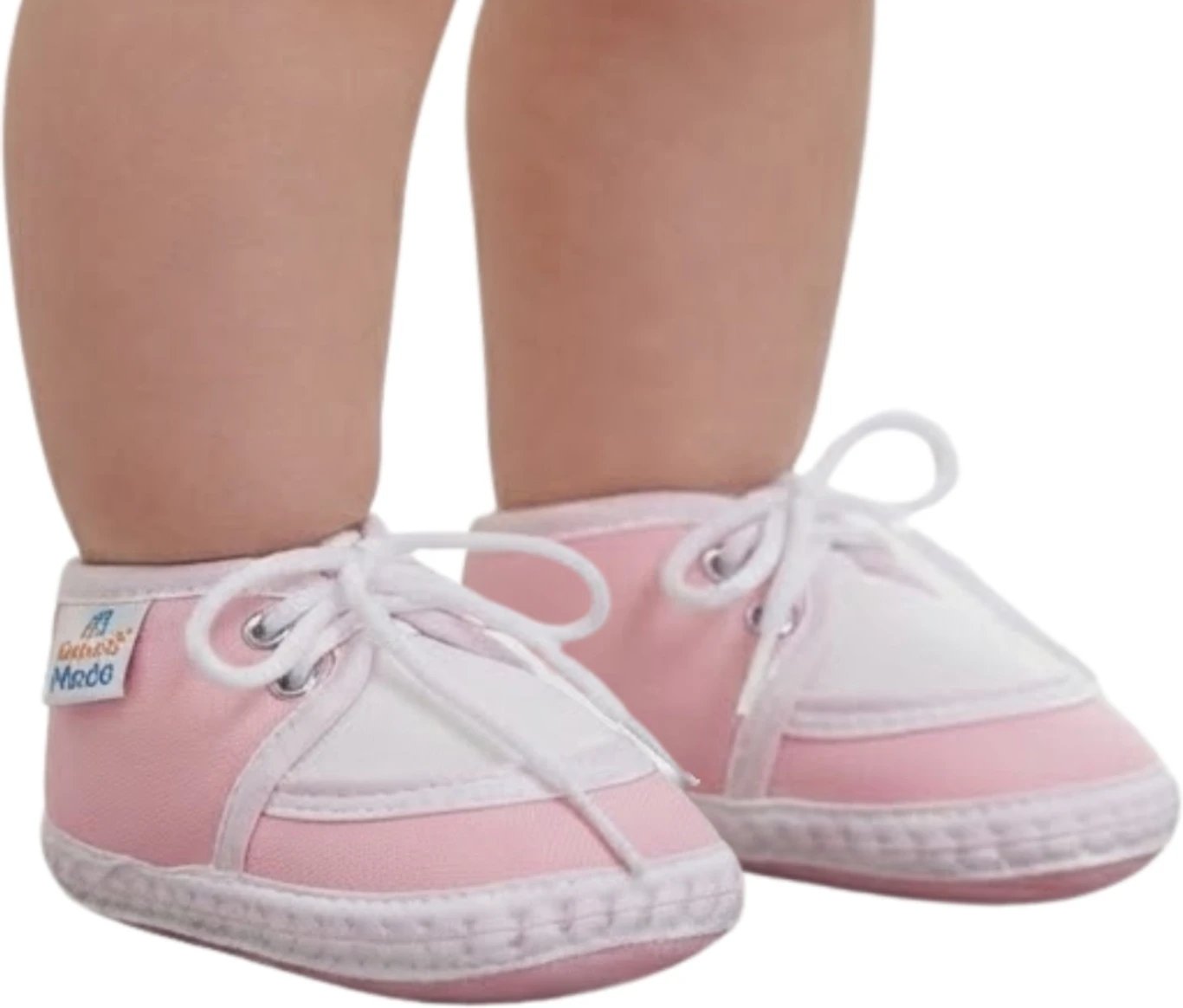 ₹168 Soft Cotton Pre-Walker Lace Booties for Babies with Cozy Comfort