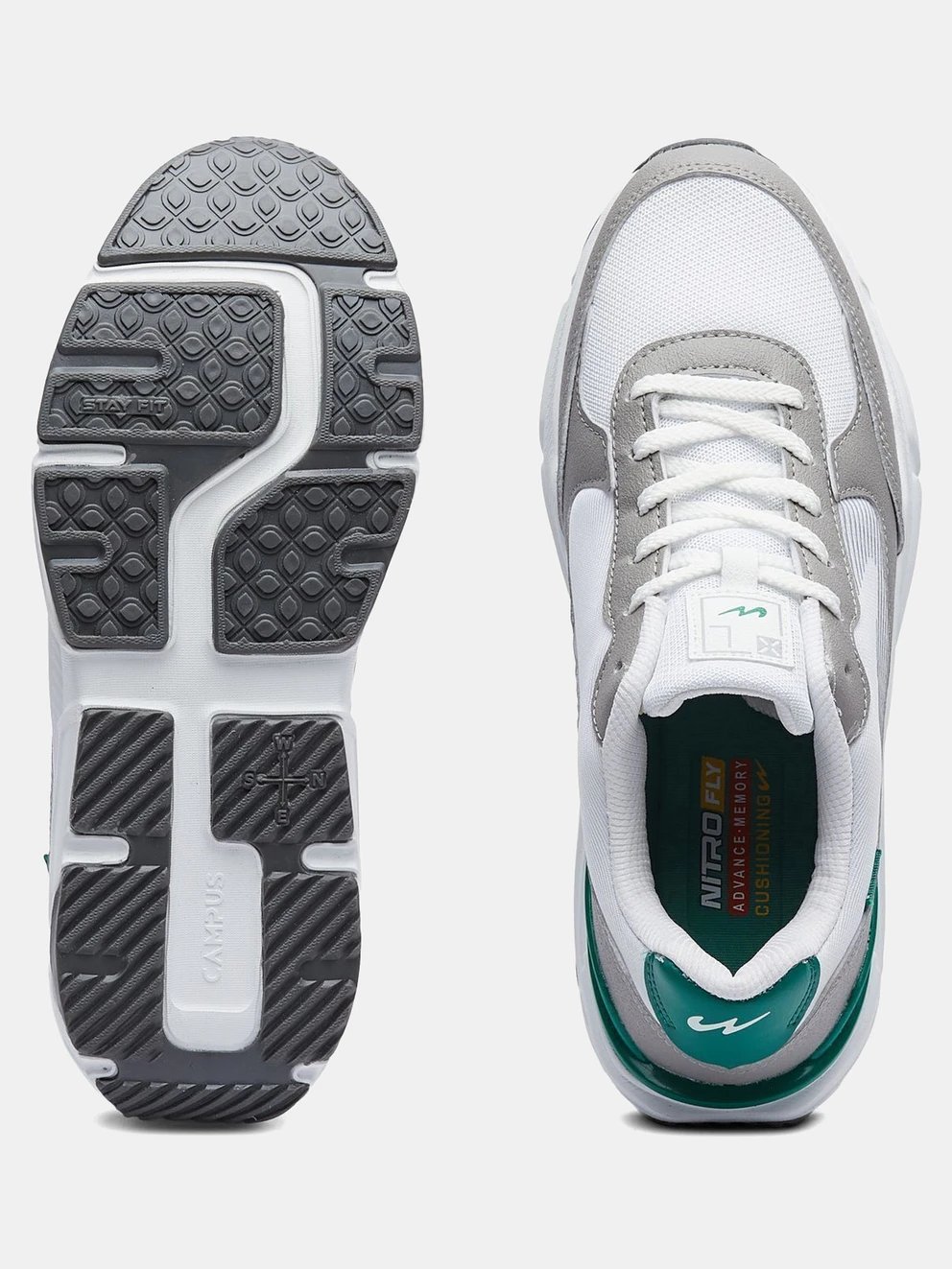 ₹1,165 CAMPUS POD Men & Lightweight Casual Sneakers 53% Off Deal