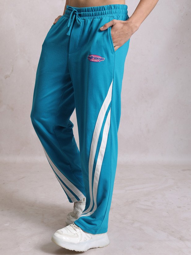 ₹580 HIGHLANDER Men Striped Blue Track Pants – 73% Off Everyday Style
