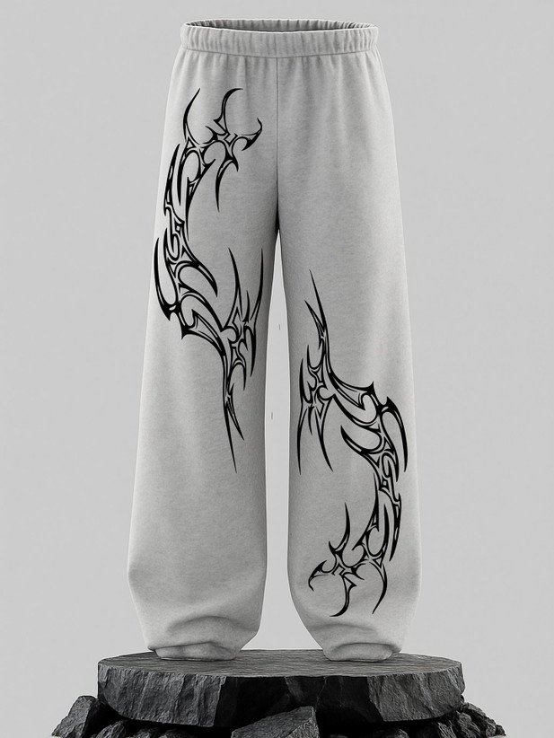 ₹360 ZEN1FASHION Men Printed Grey Track Pants – 64% Off Casual Style