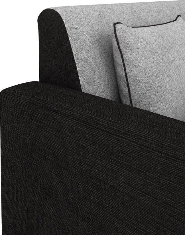 ₹16,958 Black 3+1+1 Fabric Sofa Set – 79% Off for Modern Homes