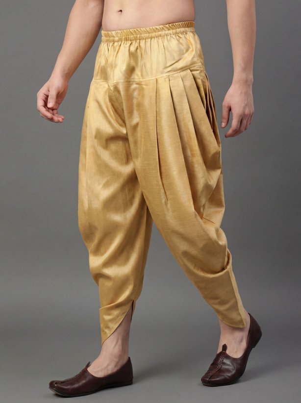₹412 Silk Blend Kurta Pyjama Set for Men, Stylish Festive Ethnic Wear