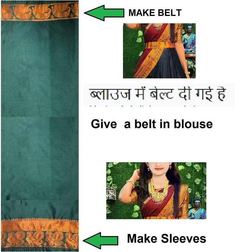 ₹449 Multicolor Lehenga Choli Set for Girls, Festive Party Wear Outfit