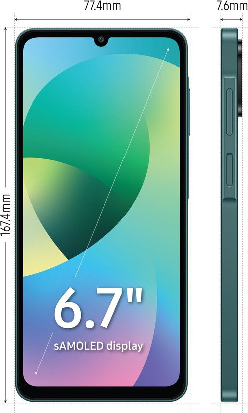 ₹11,999 Samsung Galaxy F07 Green 4GB 64GB Phone Deal for Everyday Use