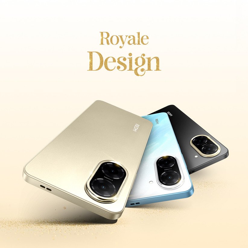 ₹8,995 Redmi A5 3GB 64GB Airtel Locked Smartphone with 120Hz Display