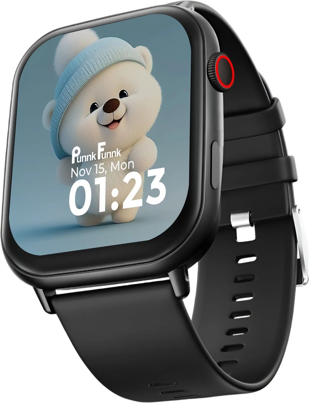 ₹928 PunnkFunnk Edge-Lite Smartwatch | 1.99 & AMOLED and BT Calling
