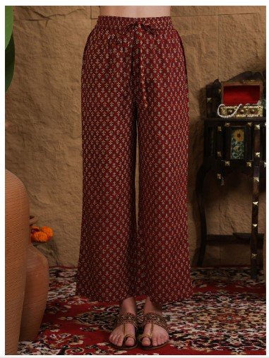 ₹1,292 Sangria Printed Pure Cotton Kurta Set With Dupatta – 61% Off Deal
