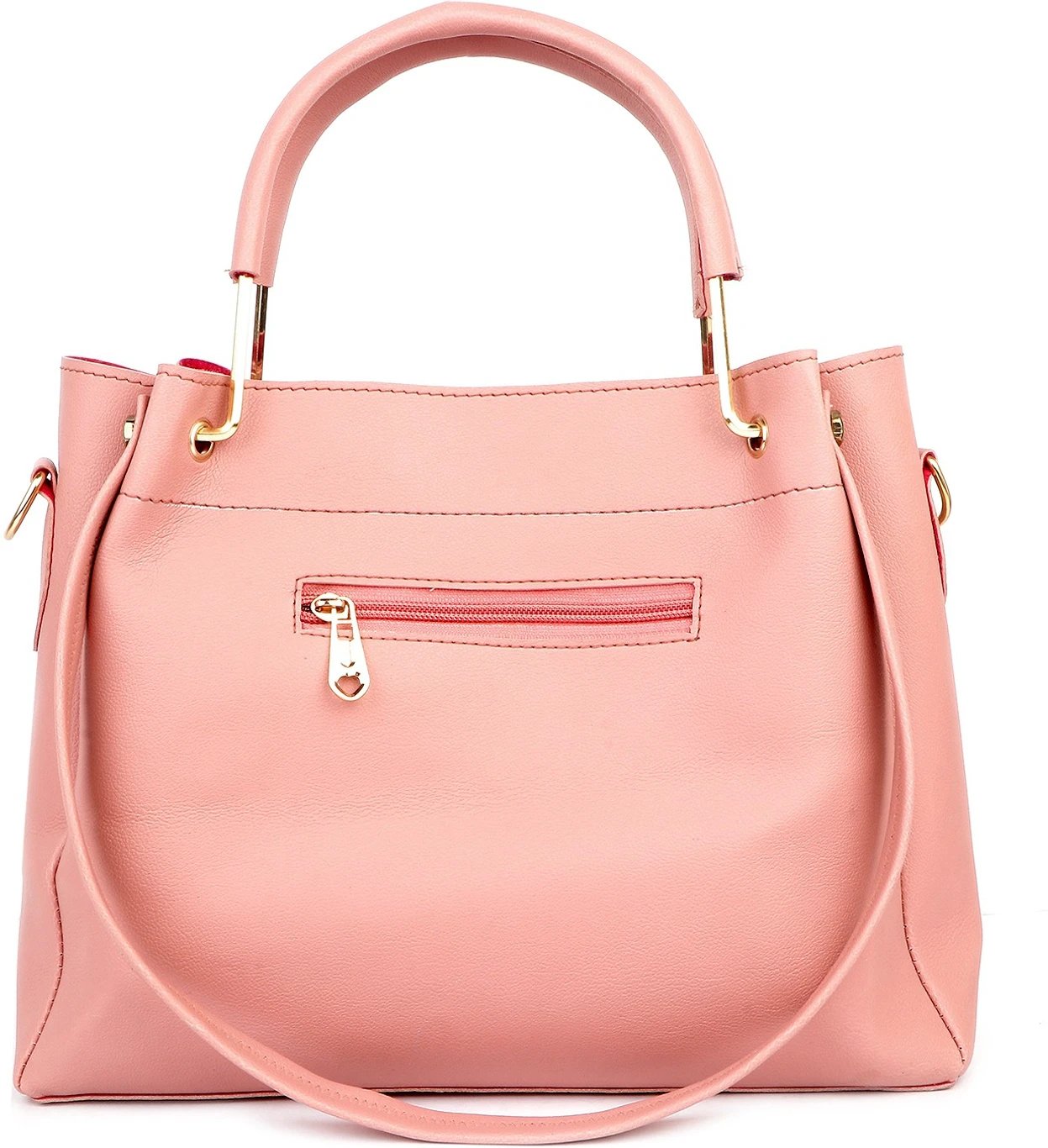 ₹367 LIKE STYLE Women Pink Handbag – Stylish Regular Size Deal