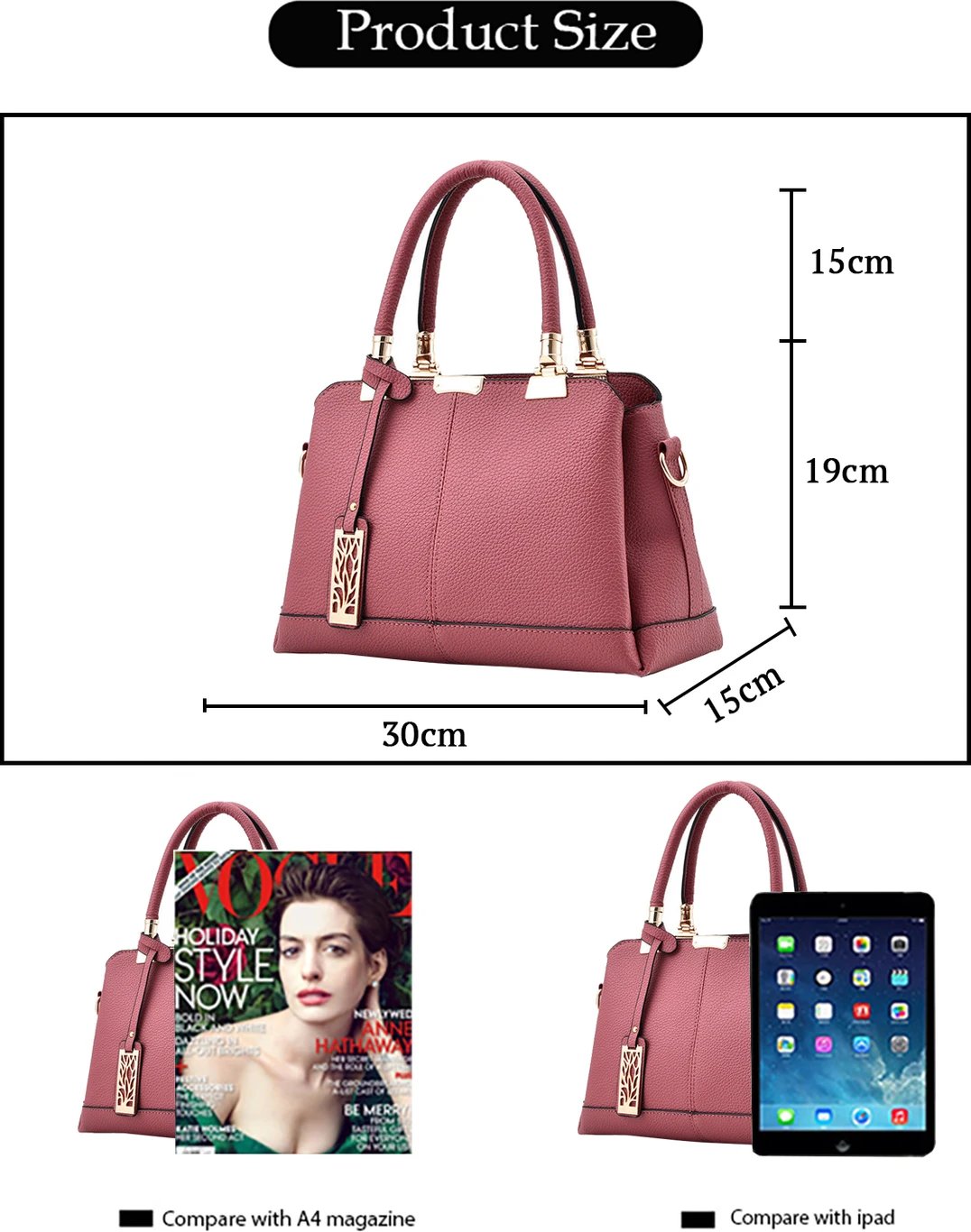 ₹906 SYGA Women Pink Handbag – 59% Off Everyday Fashion Deal