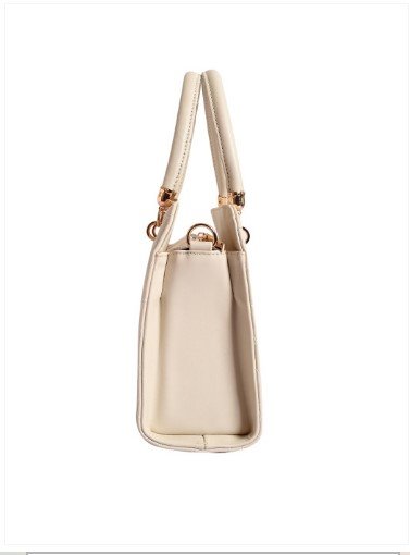 ₹2741 Lino Perros Off-White Quilted Handheld Bag – 39% Off