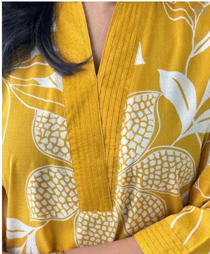 ₹441 WEDANI Women Printed Kurta Set in Yellow – 79% Off Deal