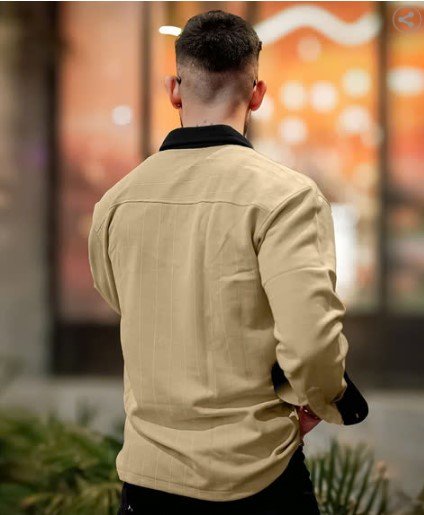 MANIAC Oversized Shirt with Flap Pocket for Men at ₹994