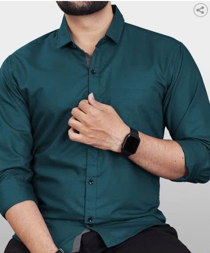 ₹219 POPMANTRA Men Regular Fit Shirt with Patch Pocket