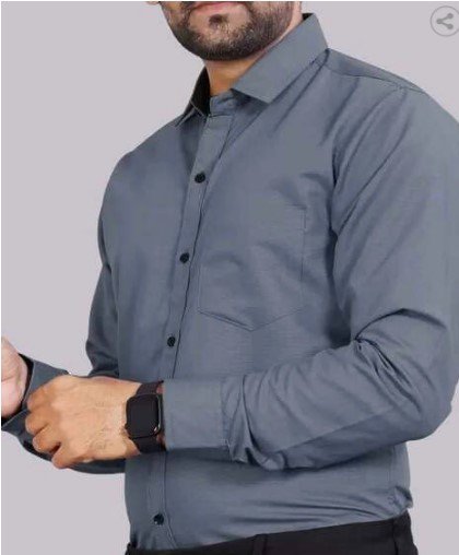 ₹259 POPMANTRA Men Regular Fit Shirt with Patch Pocket