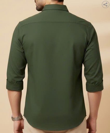 ₹396 WEBRIC X AG Men Regular Fit Shirt with Patch Pocket