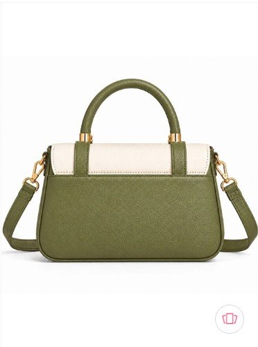 ₹719 Hyraa Club Colourblocked PU Structured Handheld Bag for Women