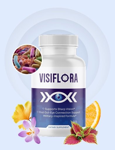 VisiFlora Vision Support Formula for Eye Comfort Plus Daily Clarity