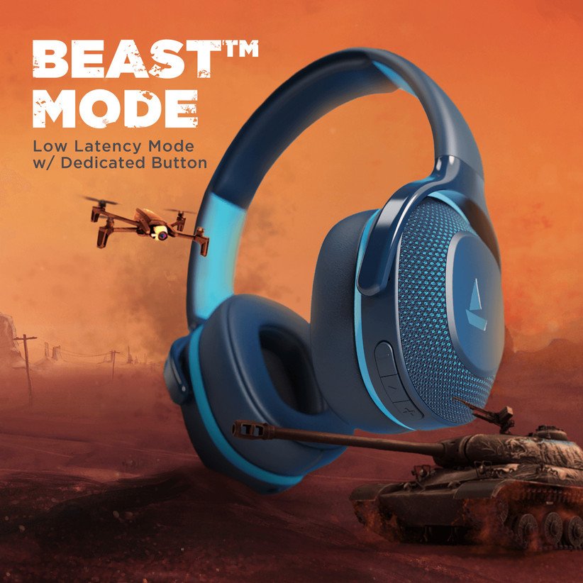 ₹1,399 boAt Rockerz 425 Headphones with 25H Battery and ENx