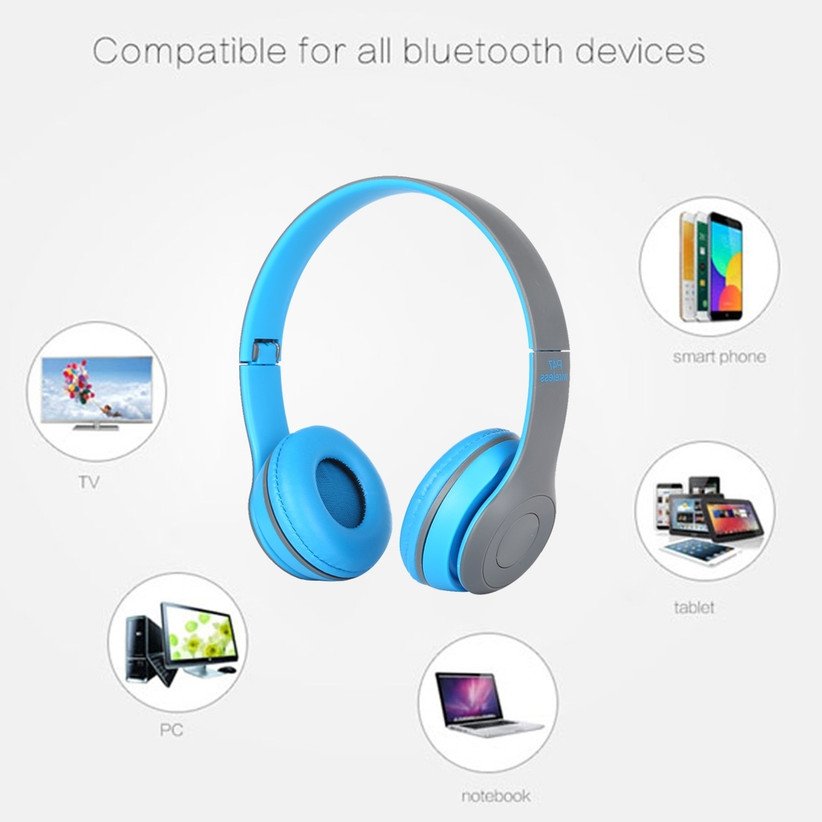 ₹297 F Ferons Foldable Bluetooth Headphones for Music and Calls