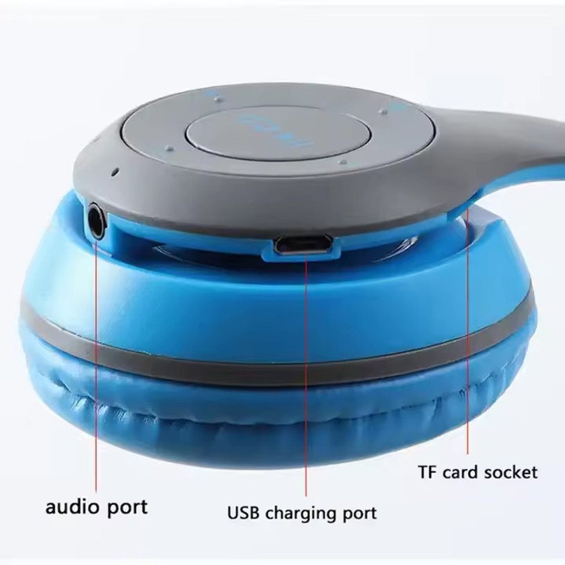 ₹297 F Ferons Foldable Bluetooth Headphones for Music and Calls