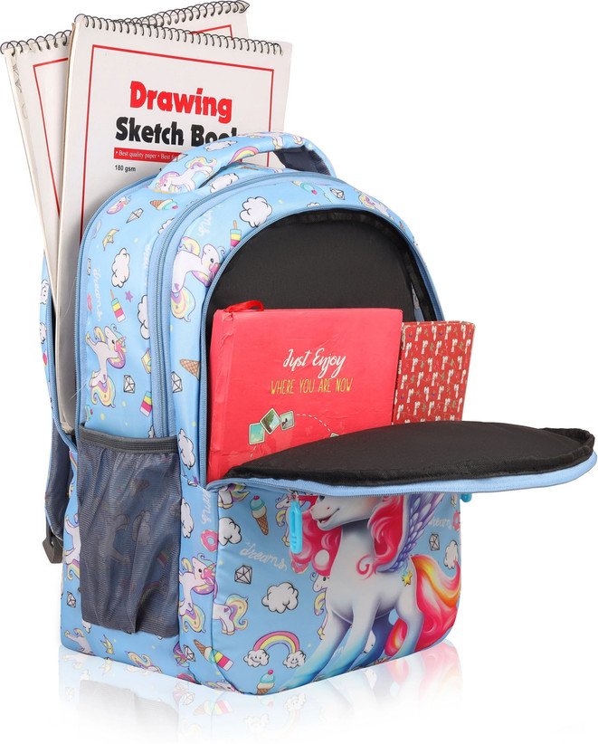 ₹322 Lightweight 24L Kids School Backpack for Daily Learning
