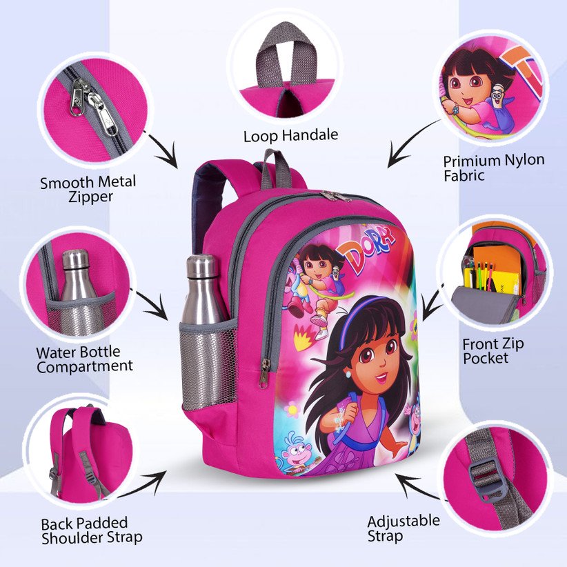 ₹302 Waterproof Preschool Backpack for Nursery and Kindergarten